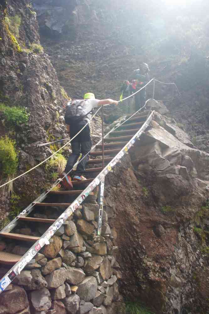 Du pico Ruivo au pico do Areeiro, le 5 mai 2022