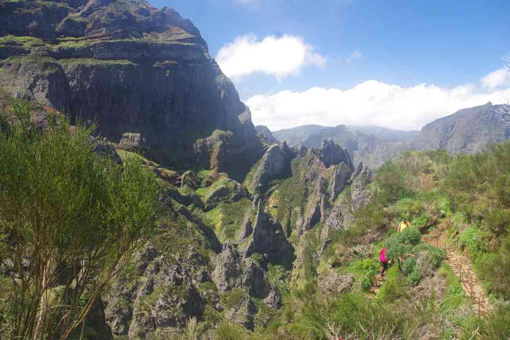Du pico Ruivo au pico do Areeiro, le 5 mai 2022