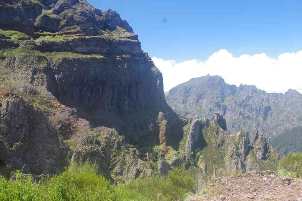 Du pico Ruivo au pico do Areeiro, le 5 mai 2022. Pique-nique