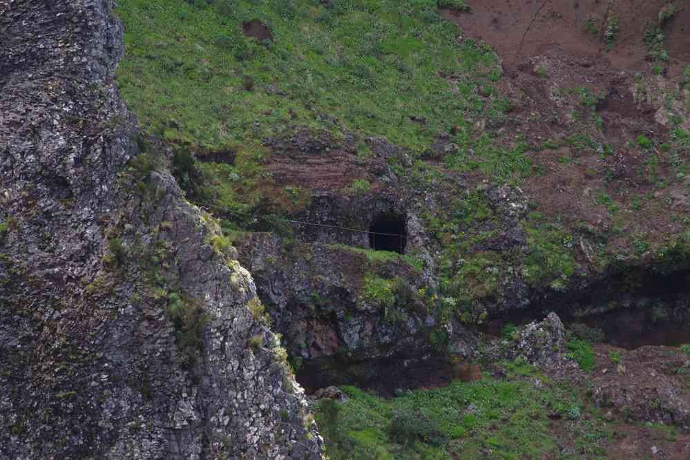 Du pico Ruivo au pico do Areeiro. Pendant le pique-nique, le 5 mai 2022