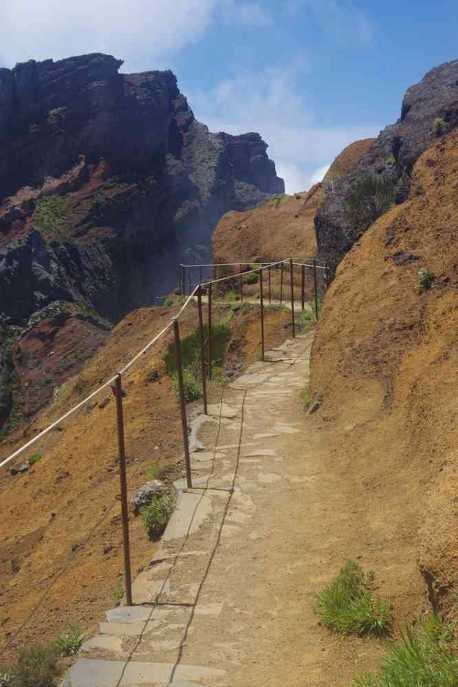 Du pico Ruivo au pico do Areeiro, le 5 mai 2022