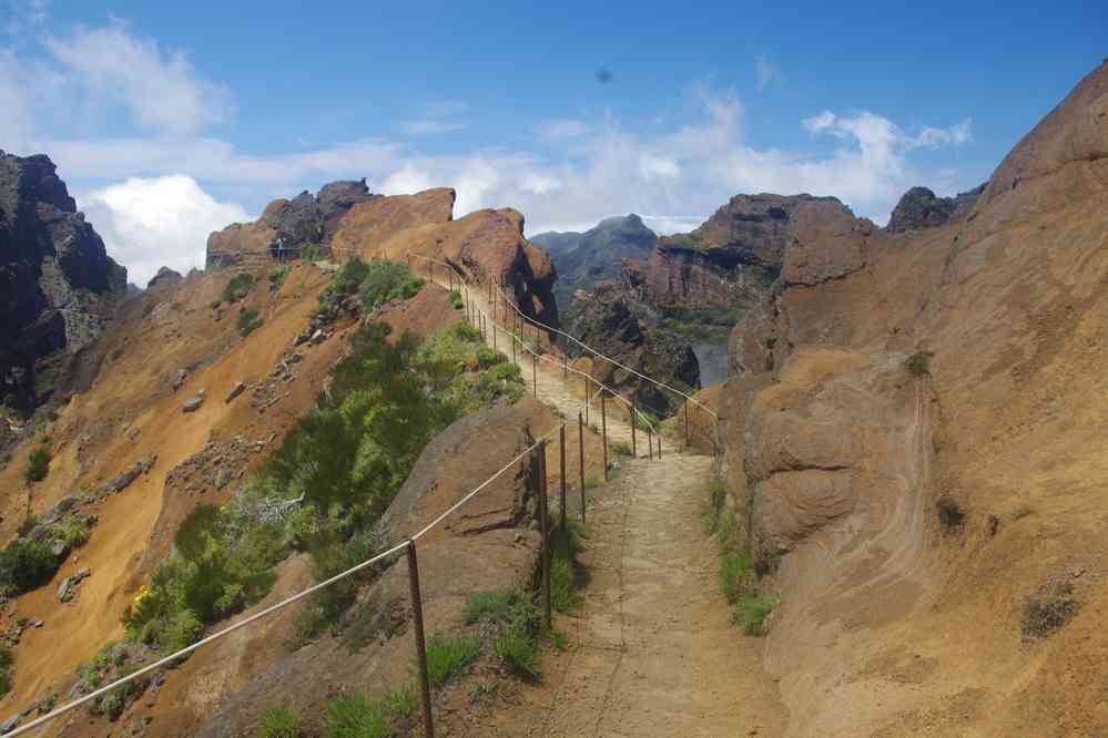 Du pico Ruivo au pico do Areeiro, le 5 mai 2022