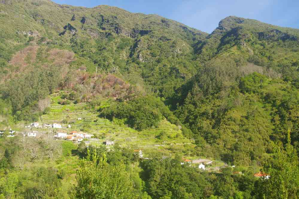 Début de balade à Lombo do Urzal, le 6 mai 2022