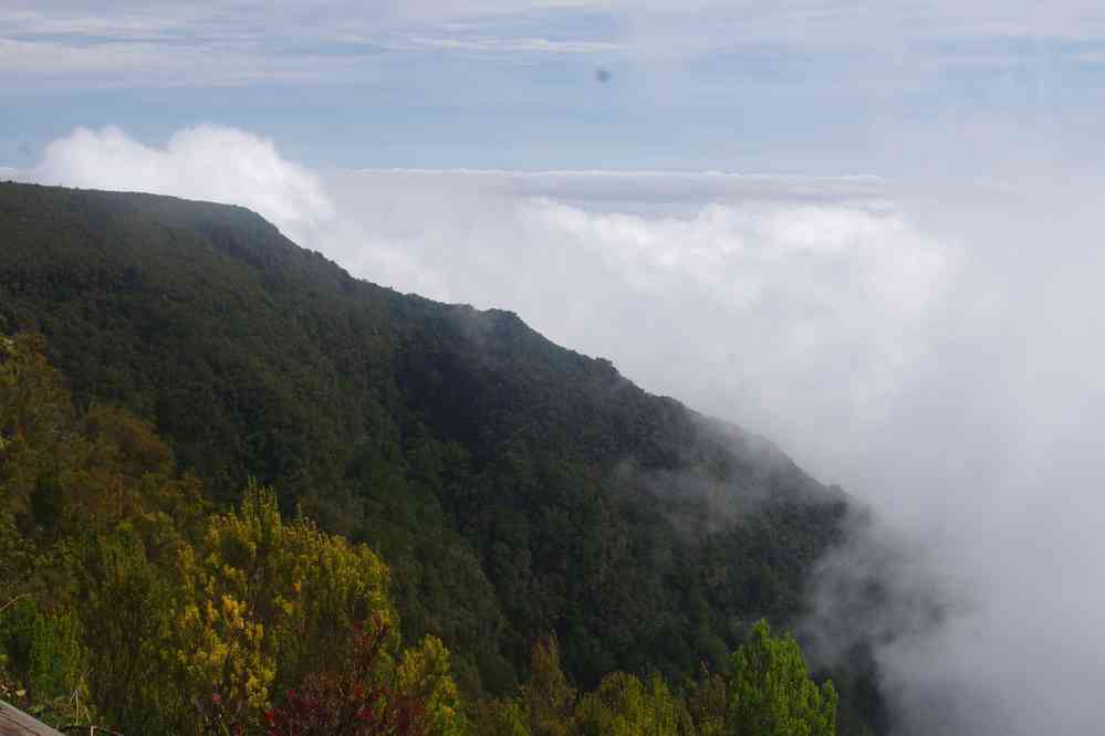 Vue depuis le plateau Paul da Serra, le 7 mai 2022