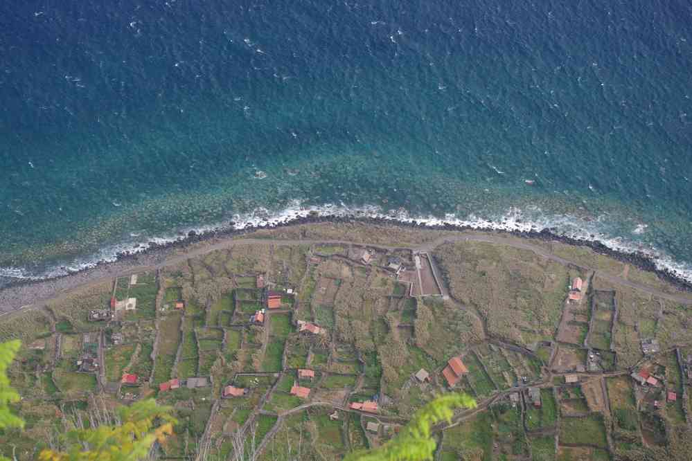 En haut du télécabine de Quebrada Nova, le 8 mai 2022