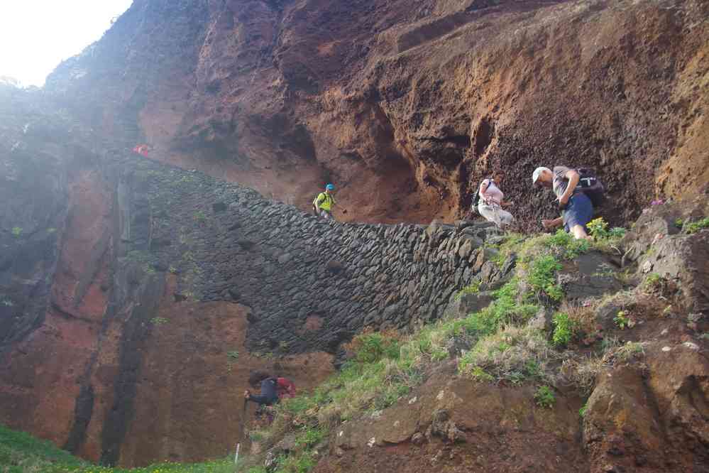 Descente vers Quebrada Nova, le 8 mai 2022