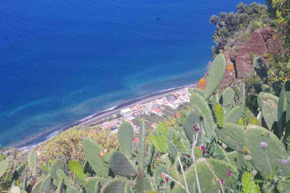 Paúl do Mar depuis le belvédère de Raposeira, le 9 mai 2022