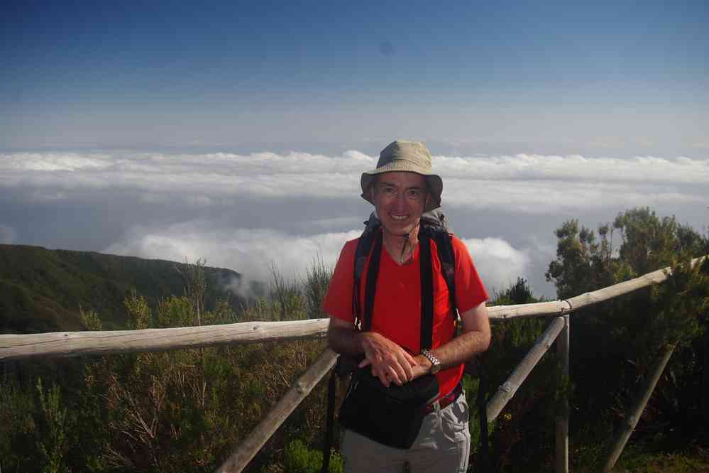 Depuis le pico Ruivo do Paul, le 11 mai 2022