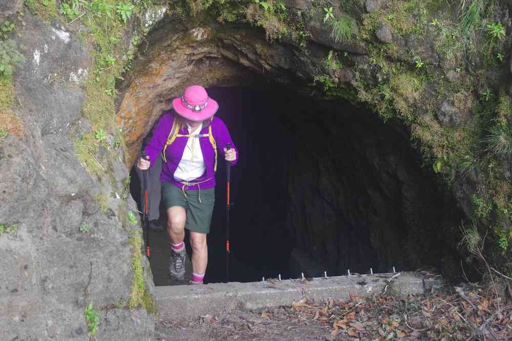 Sortie de tunnel sur la levada del Norte, le 11 mai 2022
