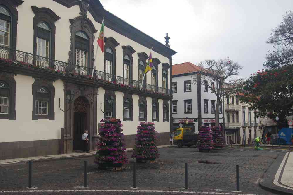 Funchal, Praça de Municipio, le 13 mai 2022