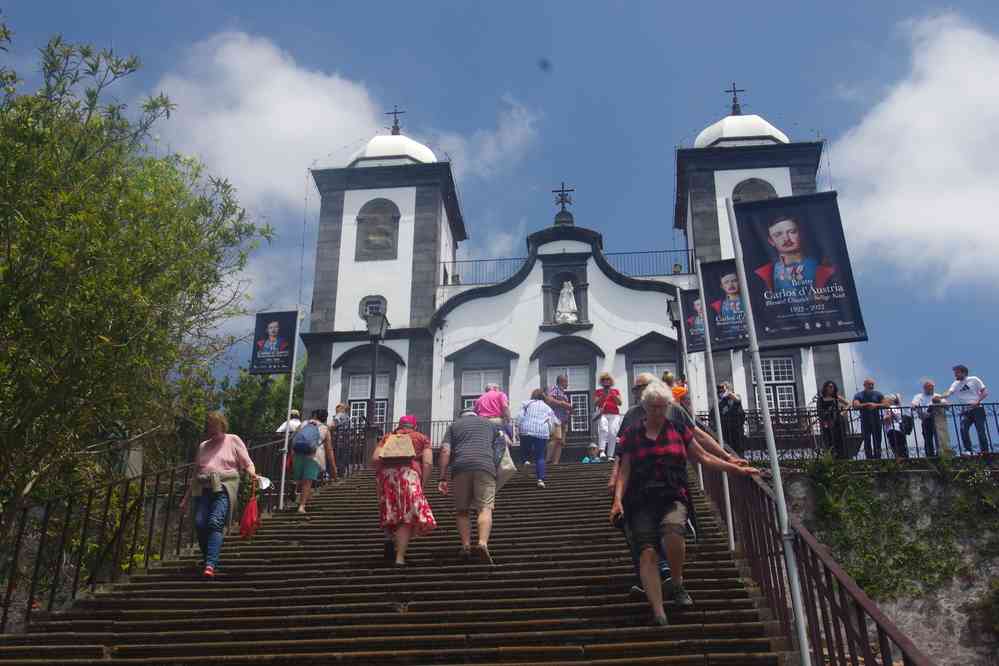 Funchal, église ND de Monte, le 13 mai 2022