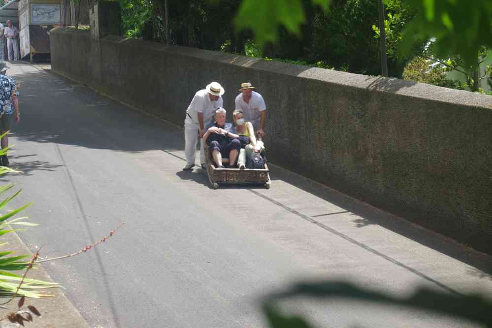 Funchal, le toboggan (attraction touristique), le 13 mai 2022