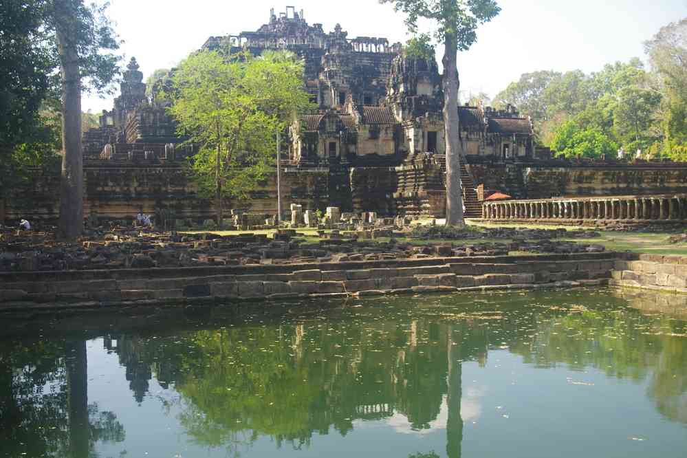 Angkor (អង្គរ), temple de Baphuon (ប្រាសាទបាពួន), le 23 janvier 2023