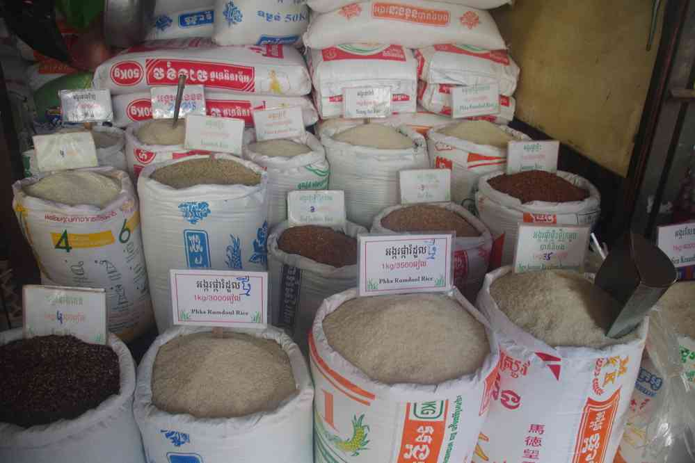 Siem Reap (ក្រុងសៀមរាប), visite du Vieux marché, le 24 janvier 2023