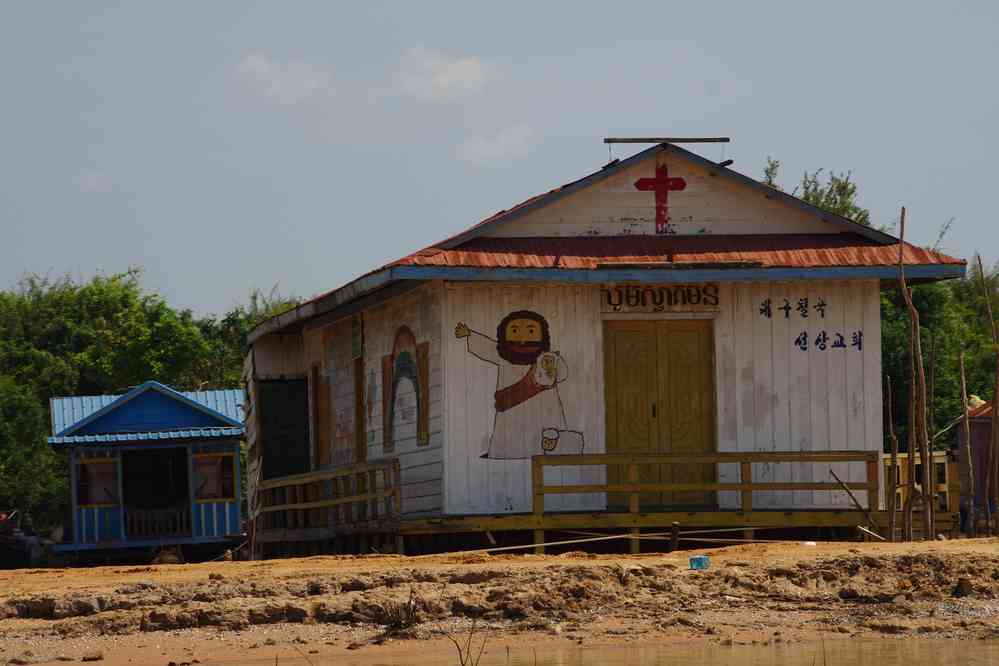 Navigation sur le lac Tonlé Sap (បឹងទន្លេសាប), le 24 janvier 2023