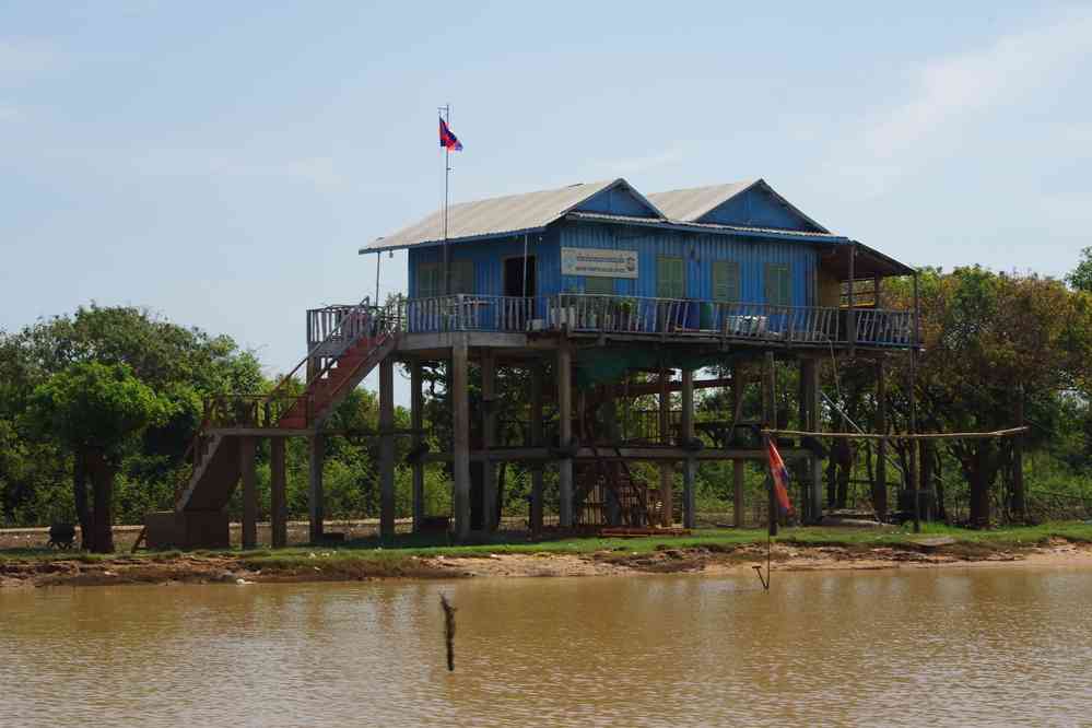 Navigation sur le lac Tonlé Sap (បឹងទន្លេសាប), le 24 janvier 2023