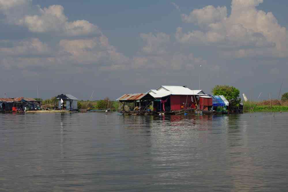Navigation sur le lac Tonlé Sap (បឹងទន្លេសាប), le 24 janvier 2023