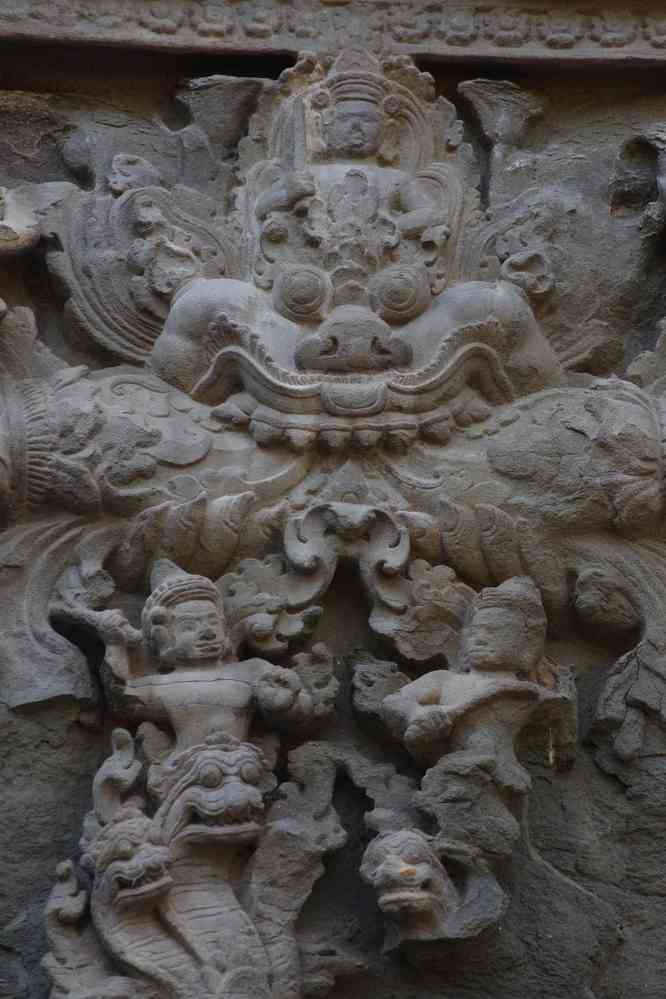 Visite du temple de Preah Kô (ប្រាសាទព្រះគោ), le 26 janvier 2023