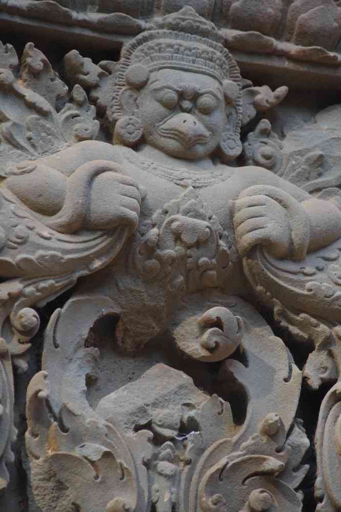 Visite du temple de Preah Kô (ប្រាសាទព្រះគោ), le 26 janvier 2023