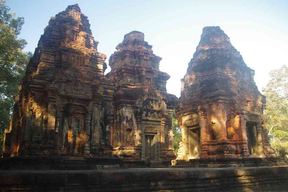 Visite du temple de Preah Kô (ប្រាសាទព្រះគោ), le 26 janvier 2023