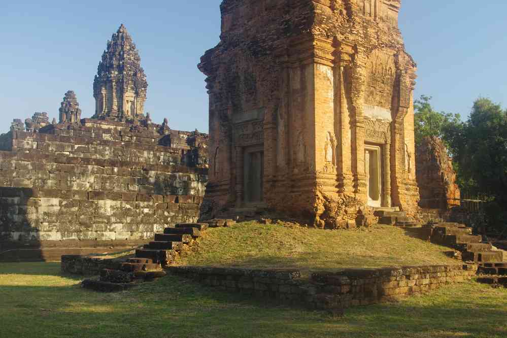Visite du temple de Bakong (ប្រាសាទ​បាគង), le 26 janvier 2023