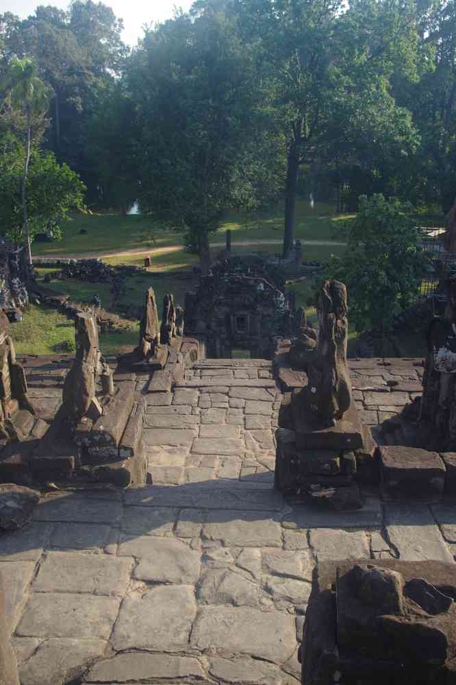 Visite du temple de Bakong (ប្រាសាទ​បាគង), le 26 janvier 2023