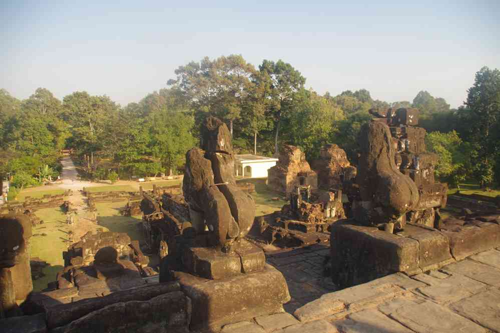 Visite du temple de Bakong (ប្រាសាទ​បាគង), le 26 janvier 2023