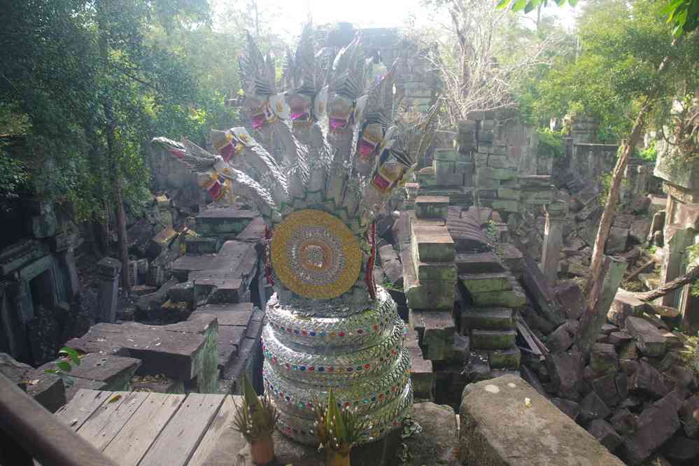 Visite du temple de Phumi Boeng Mealea (ភូមិបឹងមាលា), le 27 janvier 2023
