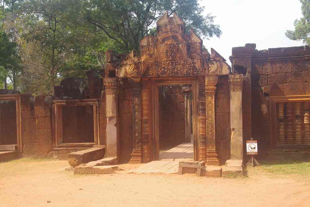 Visite du temple de Banteay Srei (បន្ទាយស្រី), le 27 janvier 2023
