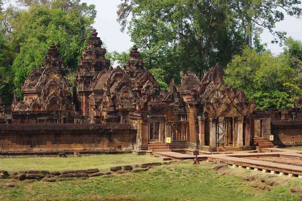 Visite du temple de Banteay Srei (បន្ទាយស្រី), le 27 janvier 2023