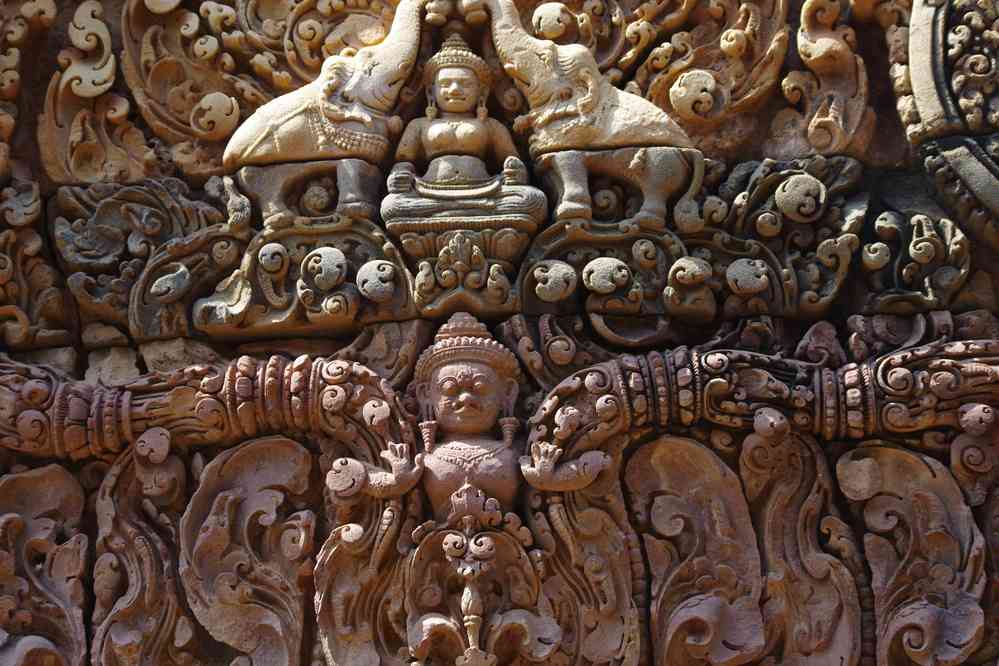 Visite du temple de Banteay Srei (បន្ទាយស្រី), le 27 janvier 2023