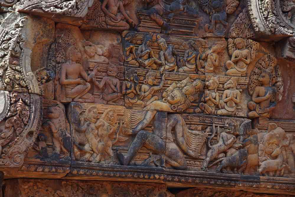 Visite du temple de Banteay Srei (បន្ទាយស្រី), le 27 janvier 2023