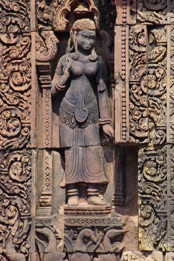 Visite du temple de Banteay Srei (បន្ទាយស្រី), le 27 janvier 2023