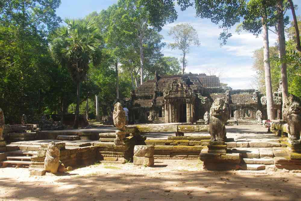 Visite du temple de Banteay Kdei (ប្រាសាទបន្ទាយក្តី), le 28 janvier 2023