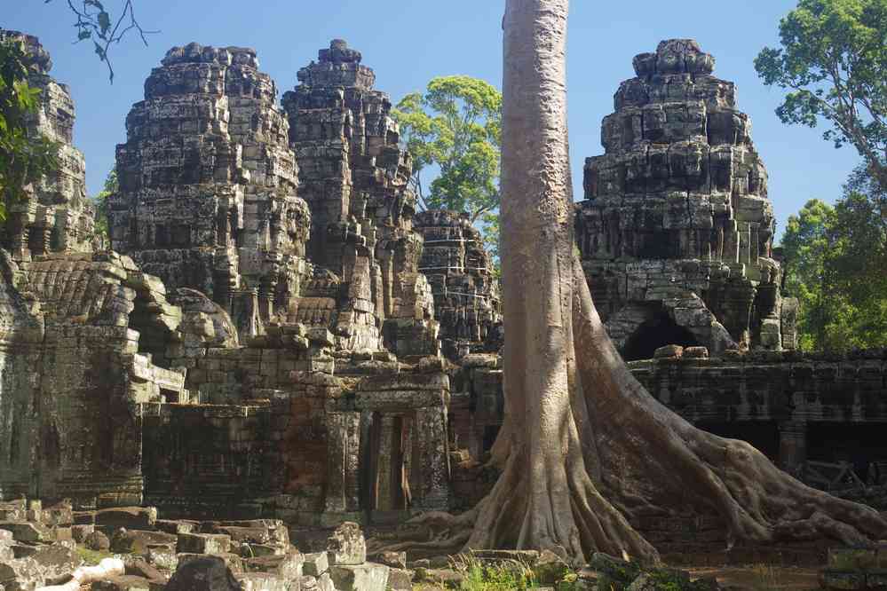 Visite du temple de Banteay Kdei (ប្រាសាទបន្ទាយក្តី), le 28 janvier 2023