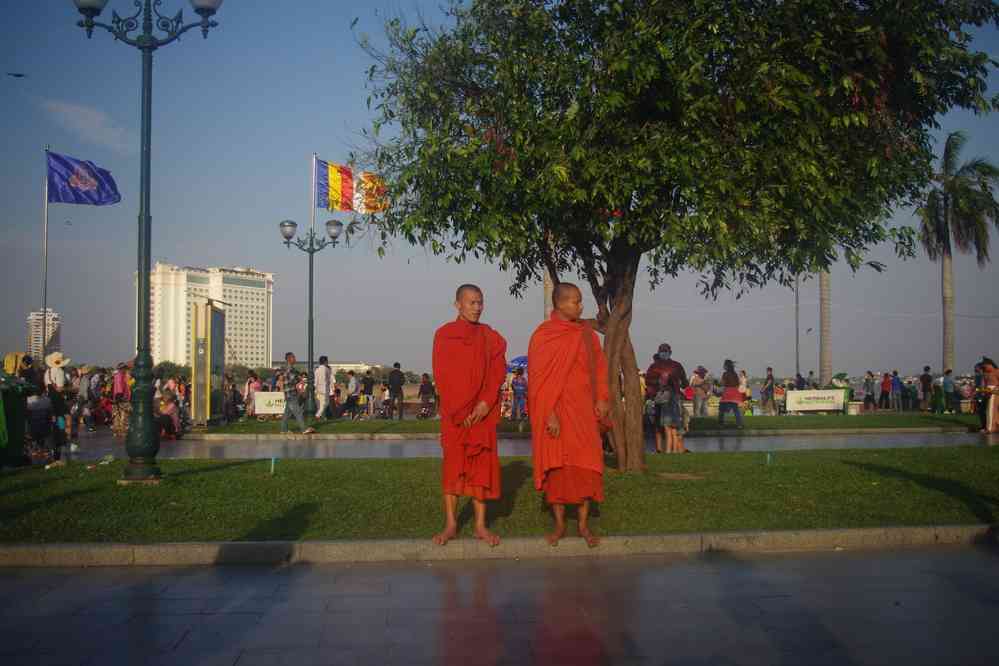 Balade en cyclo-pousse dans les rues de Phnom Penh (ភ្នំពេញ), le 29 janvier 2023