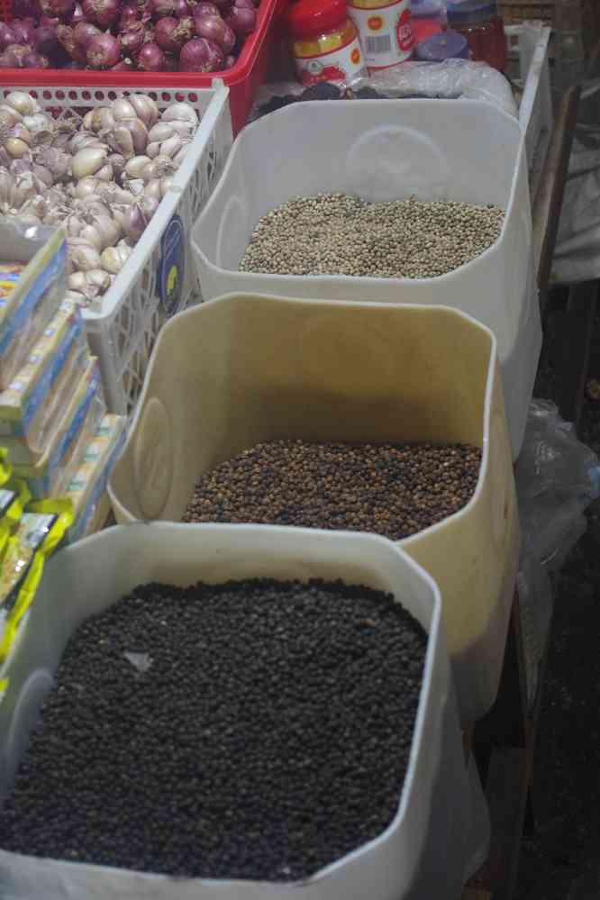 Marché de Kampot (ក្រុងកំពត), le 31 janvier 2023