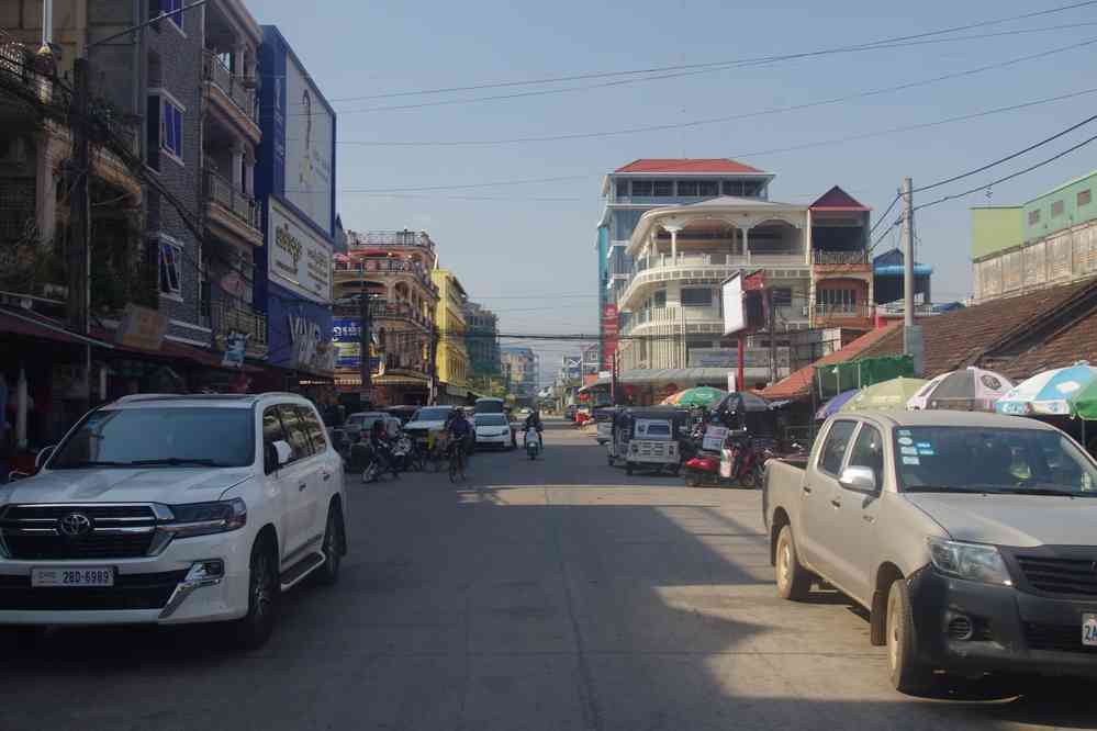 Près du marché de Kampot (ក្រុងកំពត), le 31 janvier 2023