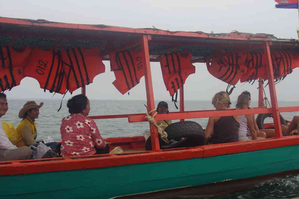 Traversée pour l’île aux lapins (Koh Tonsay), le 1ᵉʳ février 2023