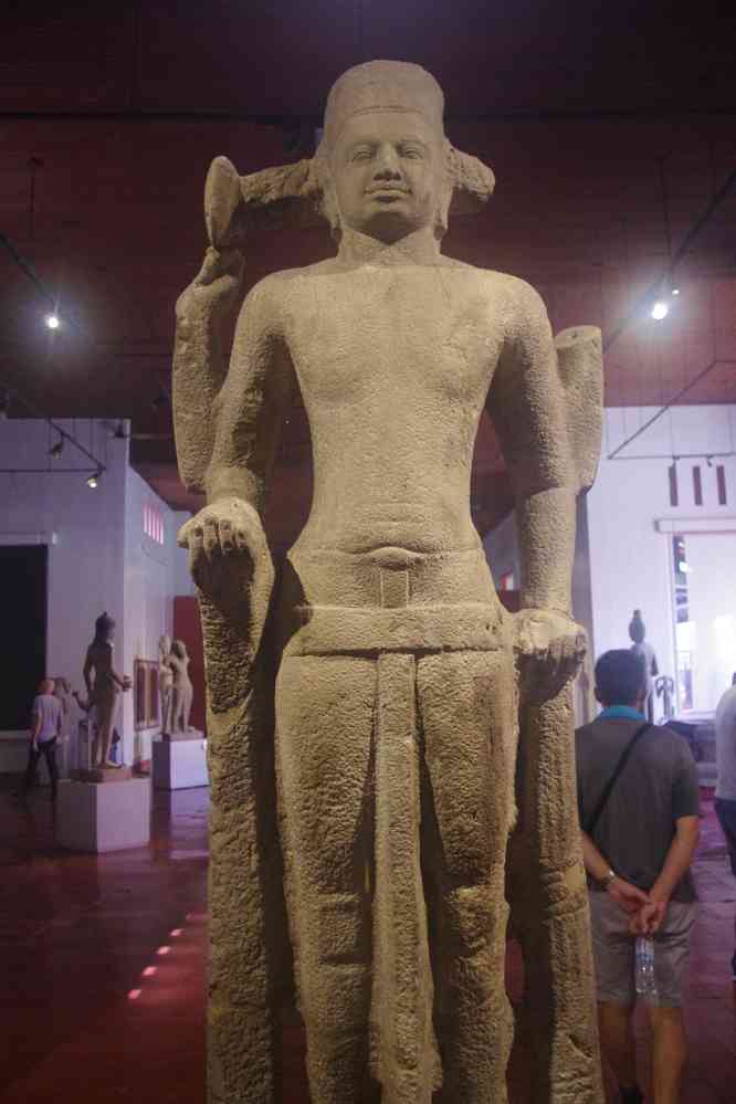 Visite du musée national du Cambodge, le 2 février 2023