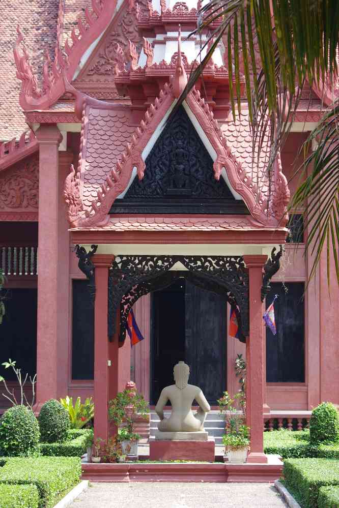 Visite du musée national du Cambodge, le 2 février 2023