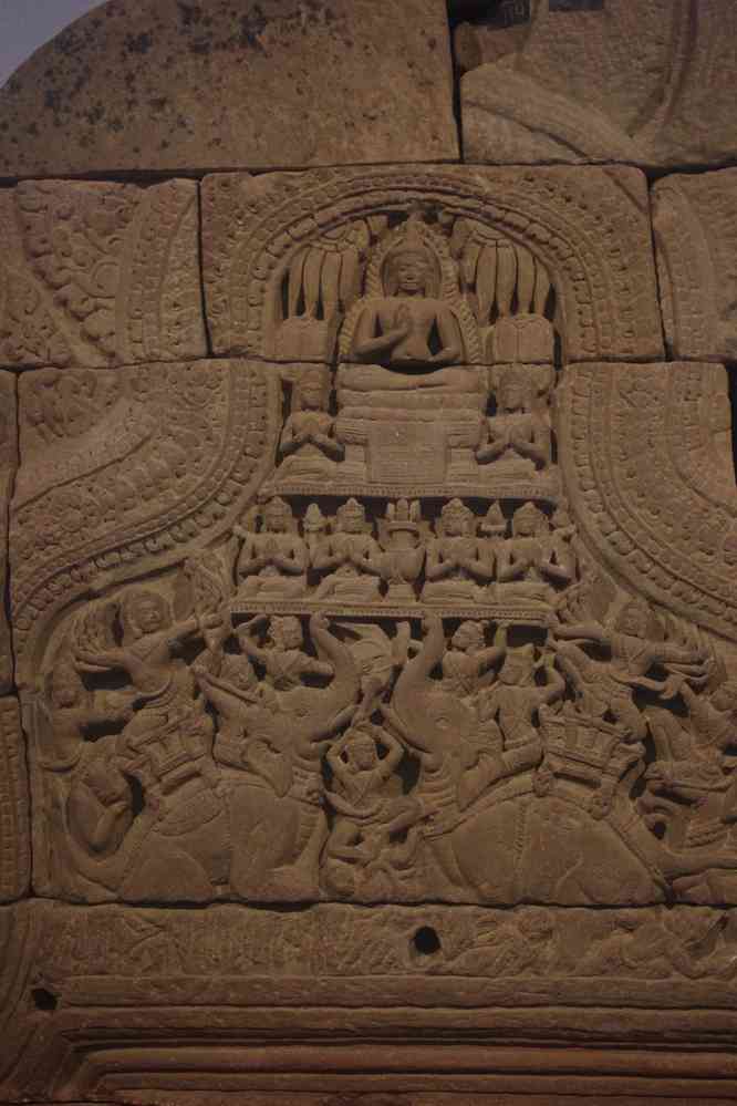 Visite du musée national du Cambodge, le 2 février 2023