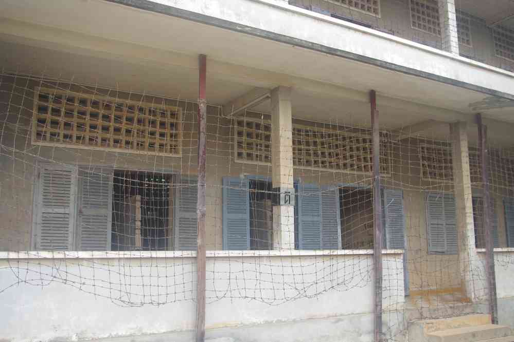 Le sinistre camp S21, lieu d’exactions à l’époque khmère rouge, le 3 février 2023