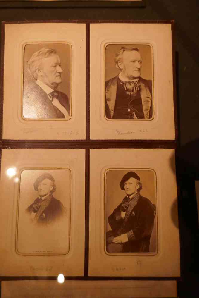 Bayreuth, musée Richard-Wagner. Portraits de Richard Wagner
