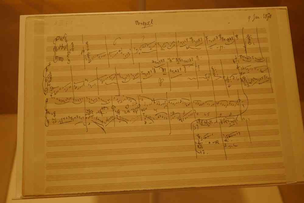 Bayreuth, musée Richard-Wagner. Prélude du Crépuscule des Dieux