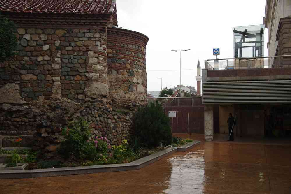 Près de la place Serdika (Сердика), le 14 juillet 2019