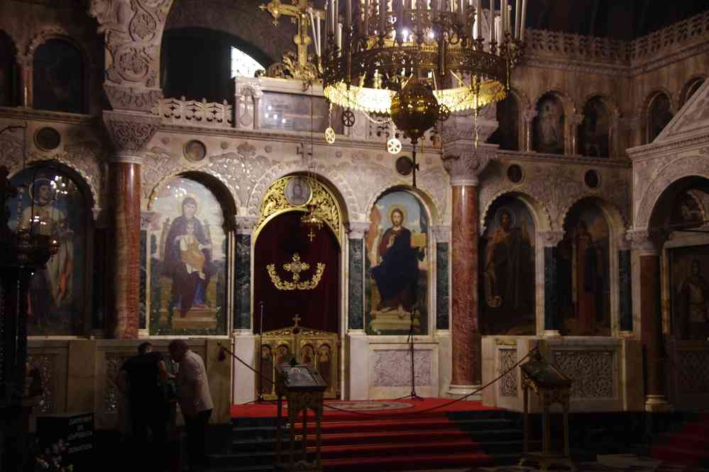 Sofia (София), cathédrale Alexandre Nevski (Катедрала „Свети Александър Невски“), le 14 juillet 2019