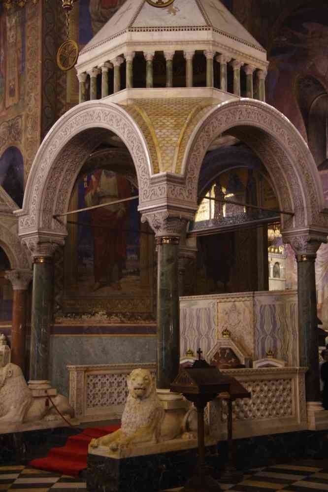 Sofia (София), cathédrale Alexandre Nevski (Катедрала „Свети Александър Невски“), le 14 juillet 2019