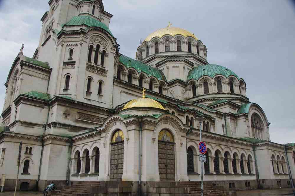 Sofia (София), cathédrale Alexandre Nevski (Катедрала „Свети Александър Невски“), le 14 juillet 2019