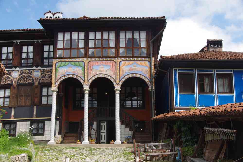 Koprivchtitsa (Копривщица), maison Oslekov (Ослекова къща-музей), le 15 juillet 2019